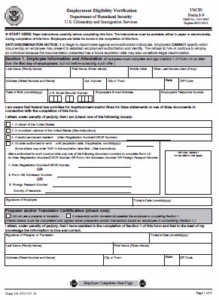 Recent Updates to the I9 Form - HR Synergy, LLC